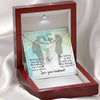 Load image into Gallery viewer, To My Wife Necklace with Message Card, Gift from Husband