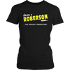 It's A Roberson Thing, You Wouldn't Understand