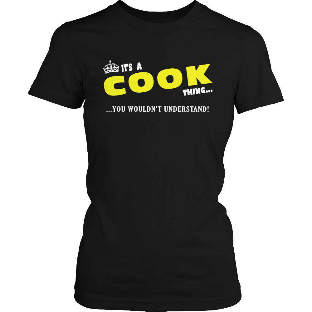 It's A Cook Thing, You Wouldn't Understand
