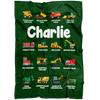 Charlie Construction Blanket Green