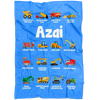 Azai Construction Blanket Blue