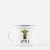 Personalized Kids Cup, Little Green Guy Campfire Mug 10oz