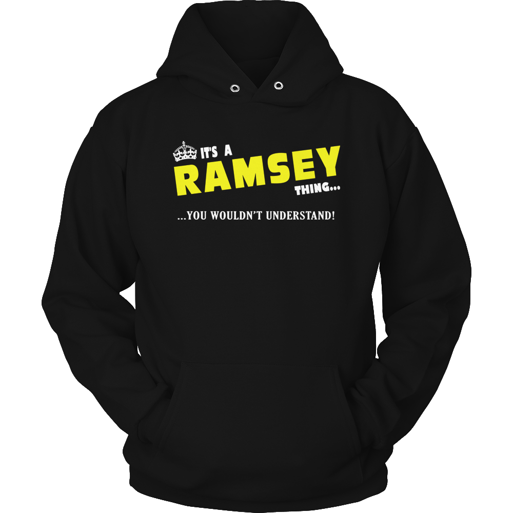 It's A Ramsey Thing, You Wouldn't Understand