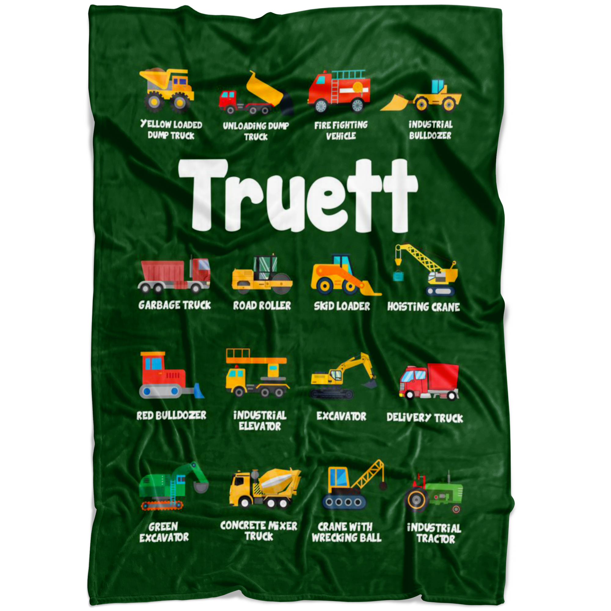 Truett Construction Blanket Brown