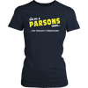 It's A Parsons Thing, You Wouldn't Understand