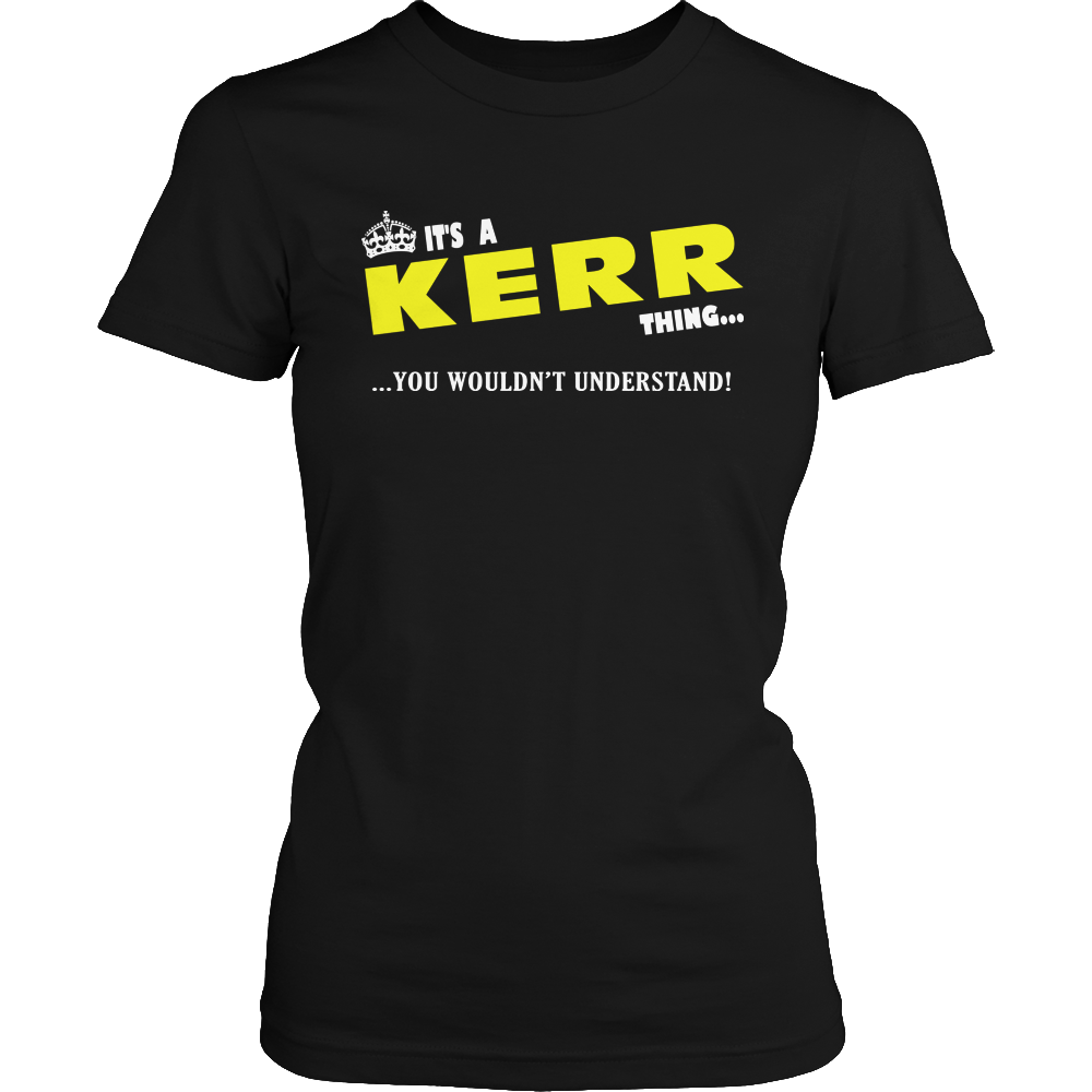 It's A Kerr Thing, You Wouldn't Understand