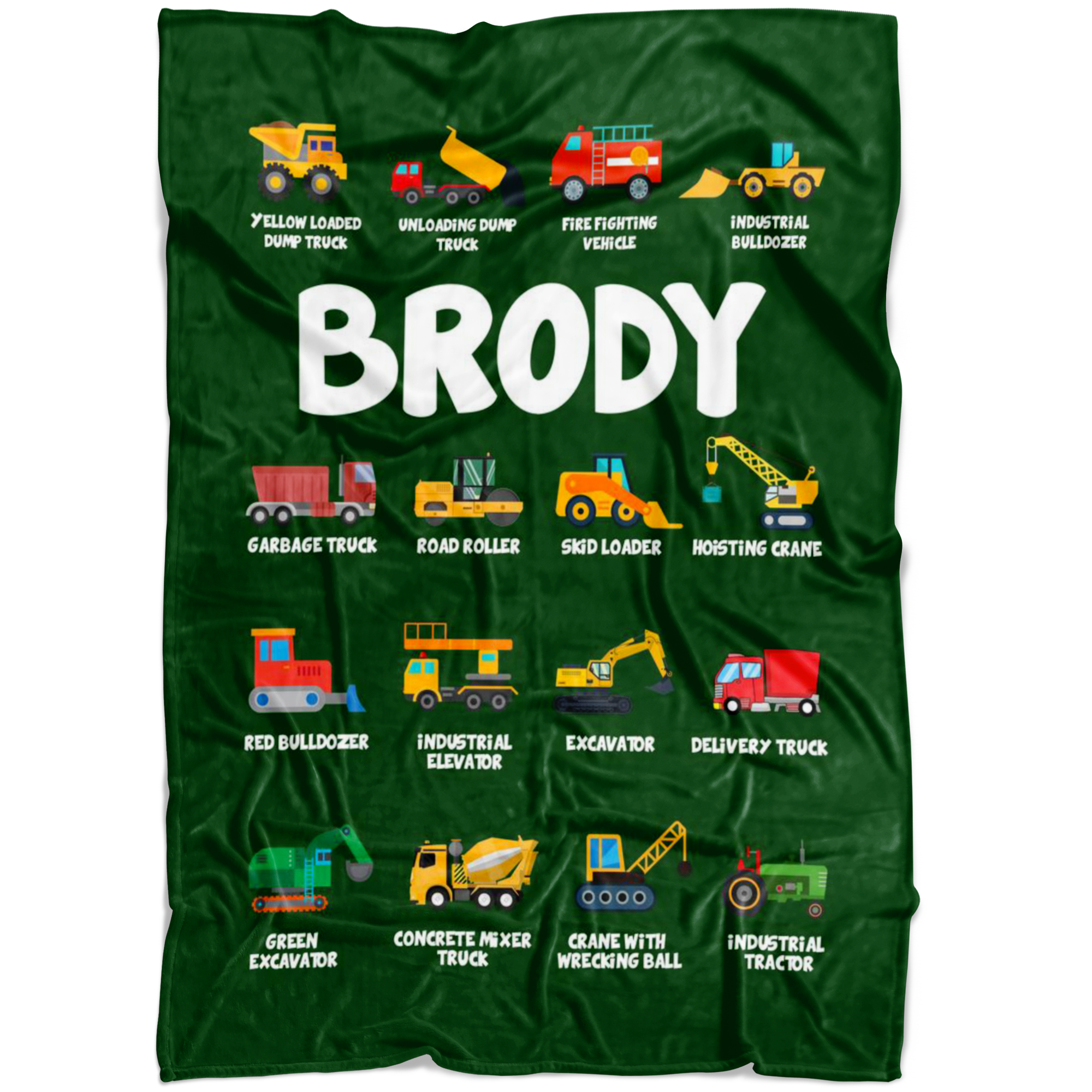 Brody Construction Blanket Green