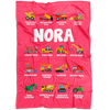 Nora Construction Blanket Pink