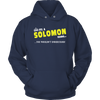 It's A Solomon Thing, You Wouldn't Understand