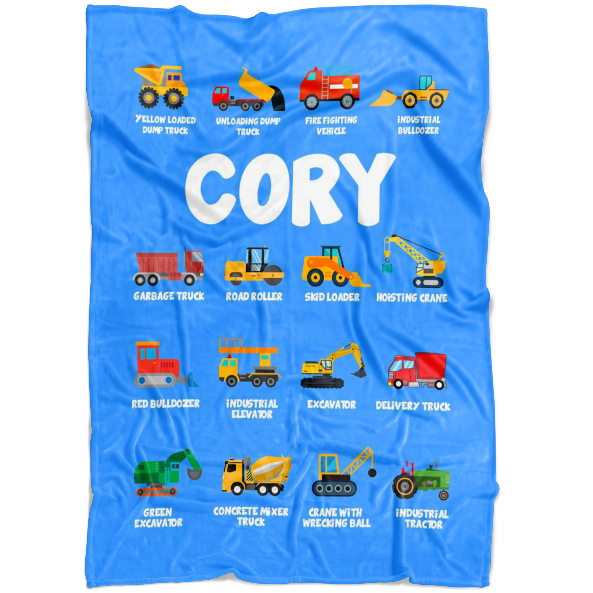 CORY Construction Blanket Blue