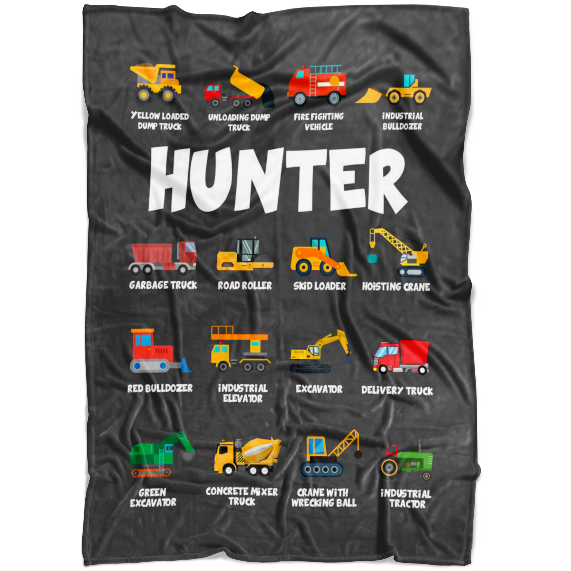 Hunter Construction Blanket Grey