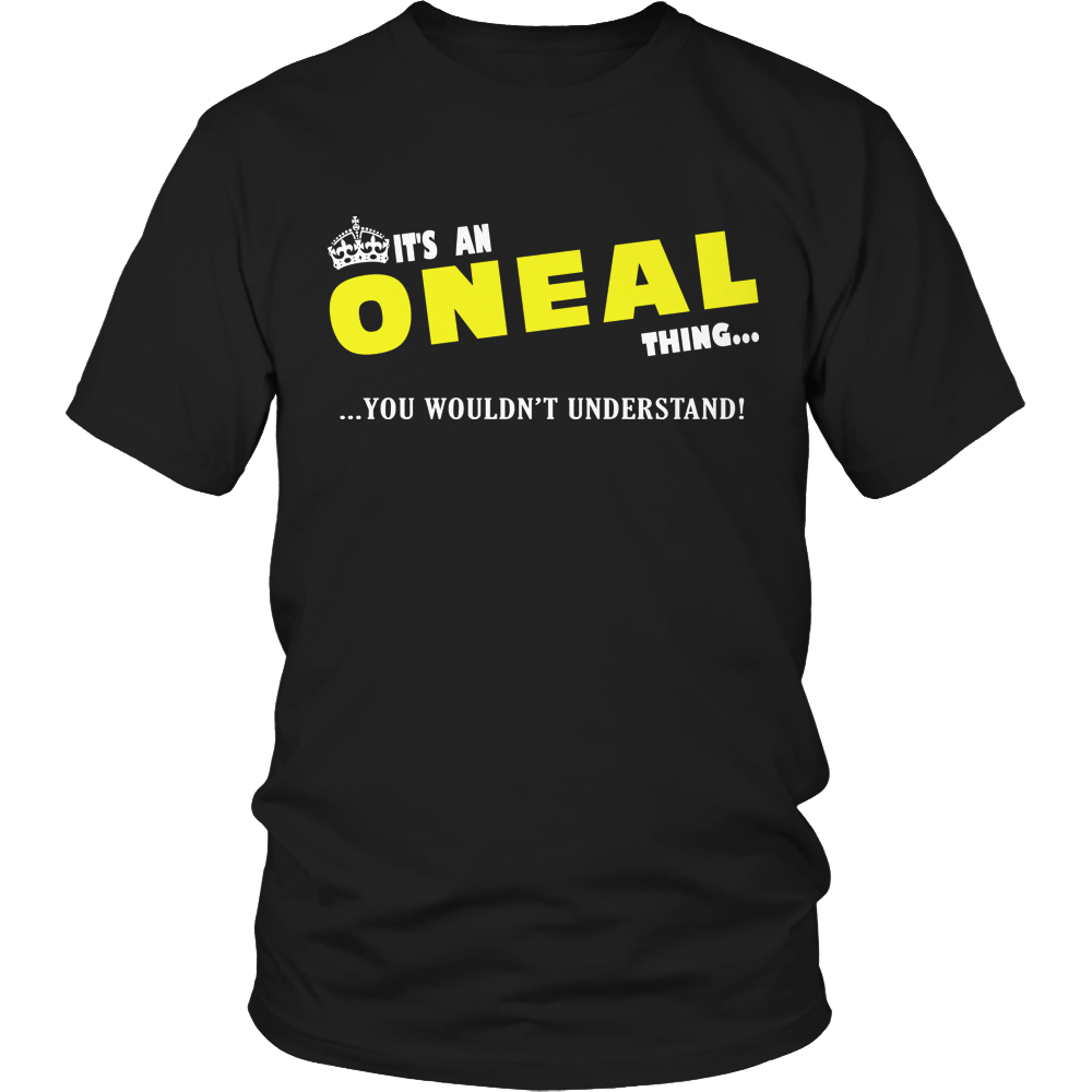 It's An ONeal Thing, You Wouldn't Understand