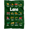 Lane Construction Blanket Green