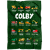 Colby Construction Blanket Green