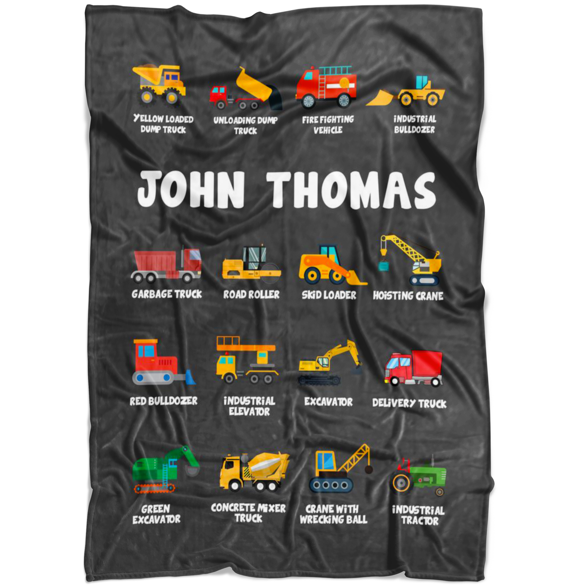 John Thomas Construction Blanket Grey