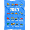 JOEY Construction Blanket Blue
