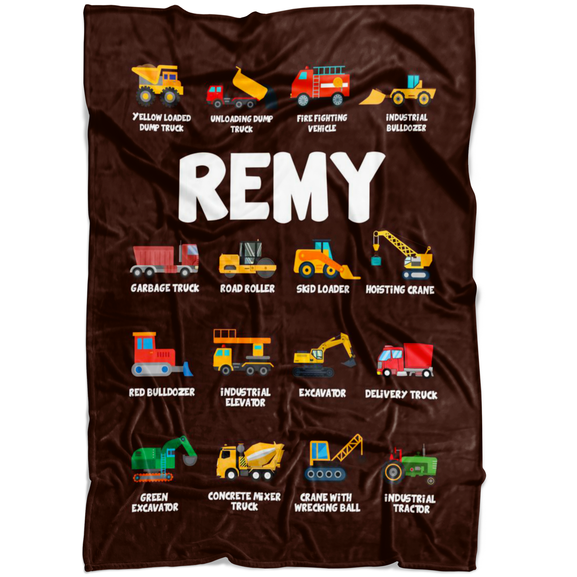 REMY Construction Blanket Brown