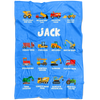 Jack Construction Blanket Blue