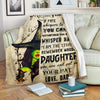 Load image into Gallery viewer, My Dear Daughter, Premium Fleece Blanket Gift from Dad to Daughter