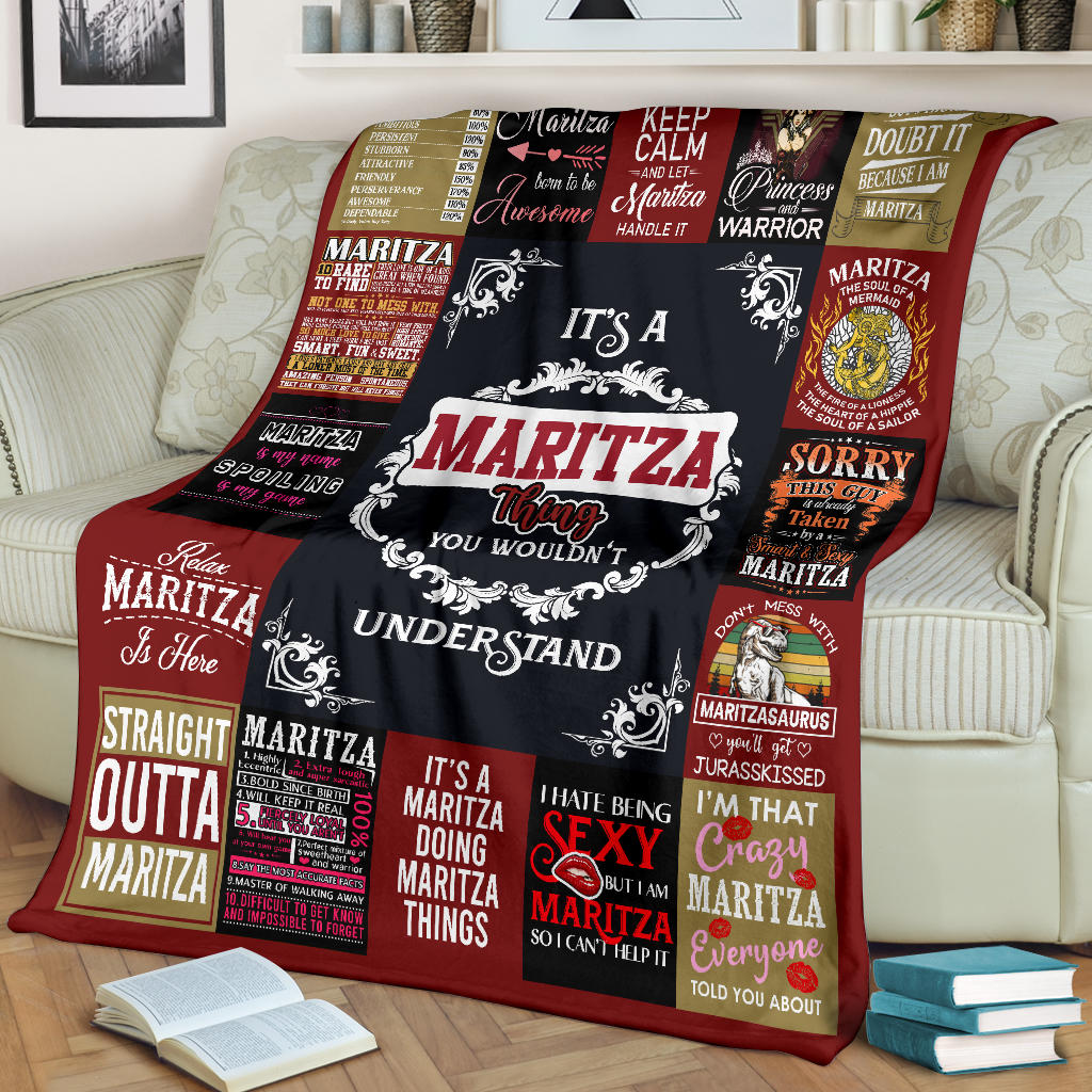 Customized [Name] It's A [Name] Thing You Wouldn't Understand - Cozy Premium Fleece Blanket