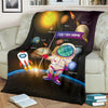 Load image into Gallery viewer, Personalized Name Solar System, Planets Blanket