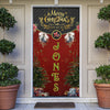 Personalized Name, Christmas Family Door Decor, Door Socks