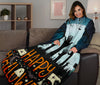 Load image into Gallery viewer, Scarry Grave Halloween Sleeve Blanket