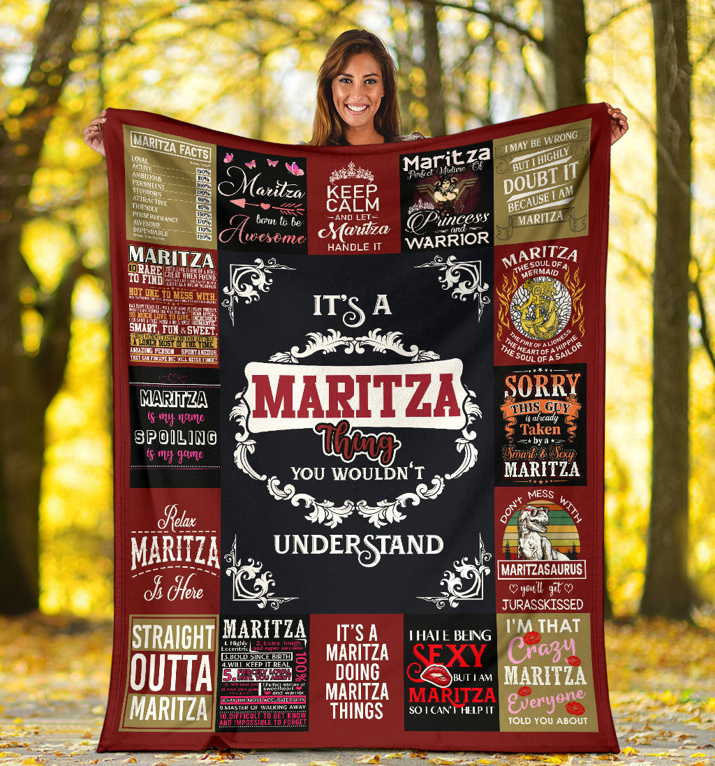 Customized [Name] It's A [Name] Thing You Wouldn't Understand - Cozy Premium Fleece Blanket