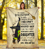 Load image into Gallery viewer, My Dear Daughter, Premium Fleece Blanket Gift from Mom &amp; Dad to Daughter