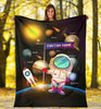 Load image into Gallery viewer, Personalized Name Solar System, Planets Blanket
