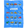 Jaxon Construction Blanket Blue