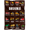 Brooks Construction Blanket Brown