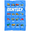 Bentley Construction Blanket Blue