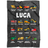 LUCA Construction Blanket Grey