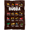 Bubba Construction Blanket Brown