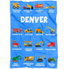 Denver Construction Blanket Blue