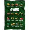 Gabe Construction Blanket Green