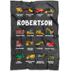 Robertson Construction Blanket Grey