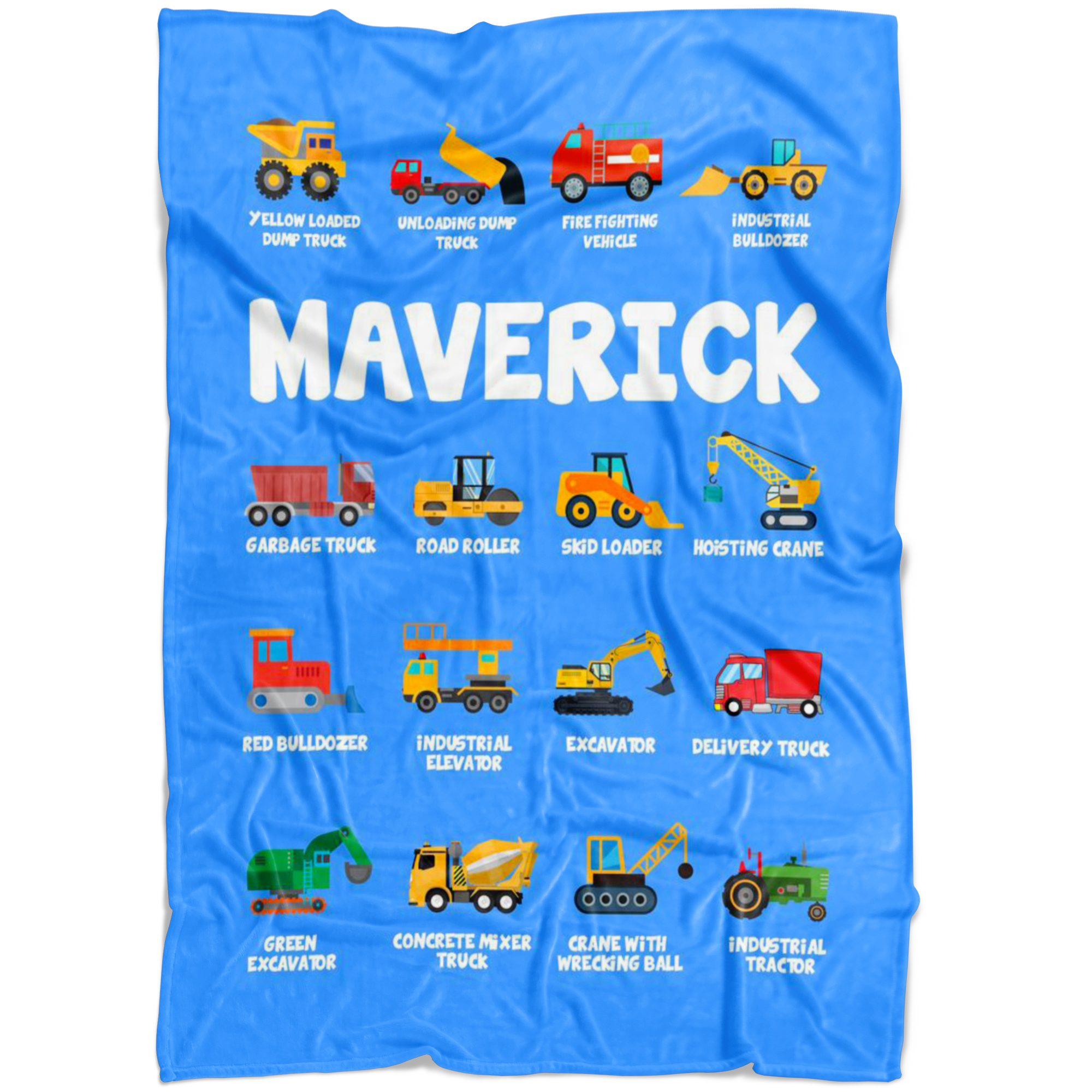 MAVERICK Construction Blanket Blue