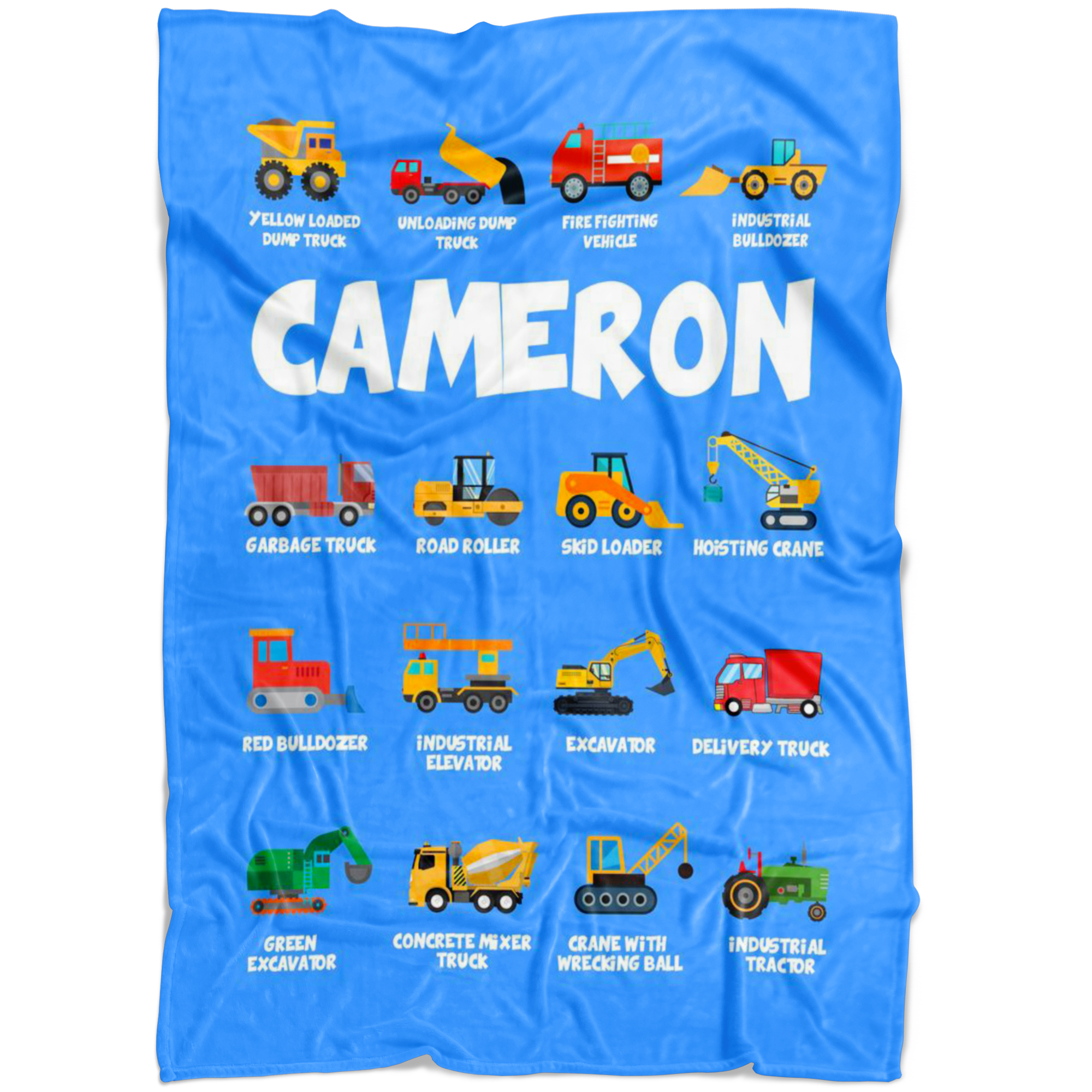 Cameron Construction Blanket Blue
