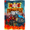 Lucas Monster Trucks Blanket