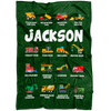 Jackson Construction Blanket Green