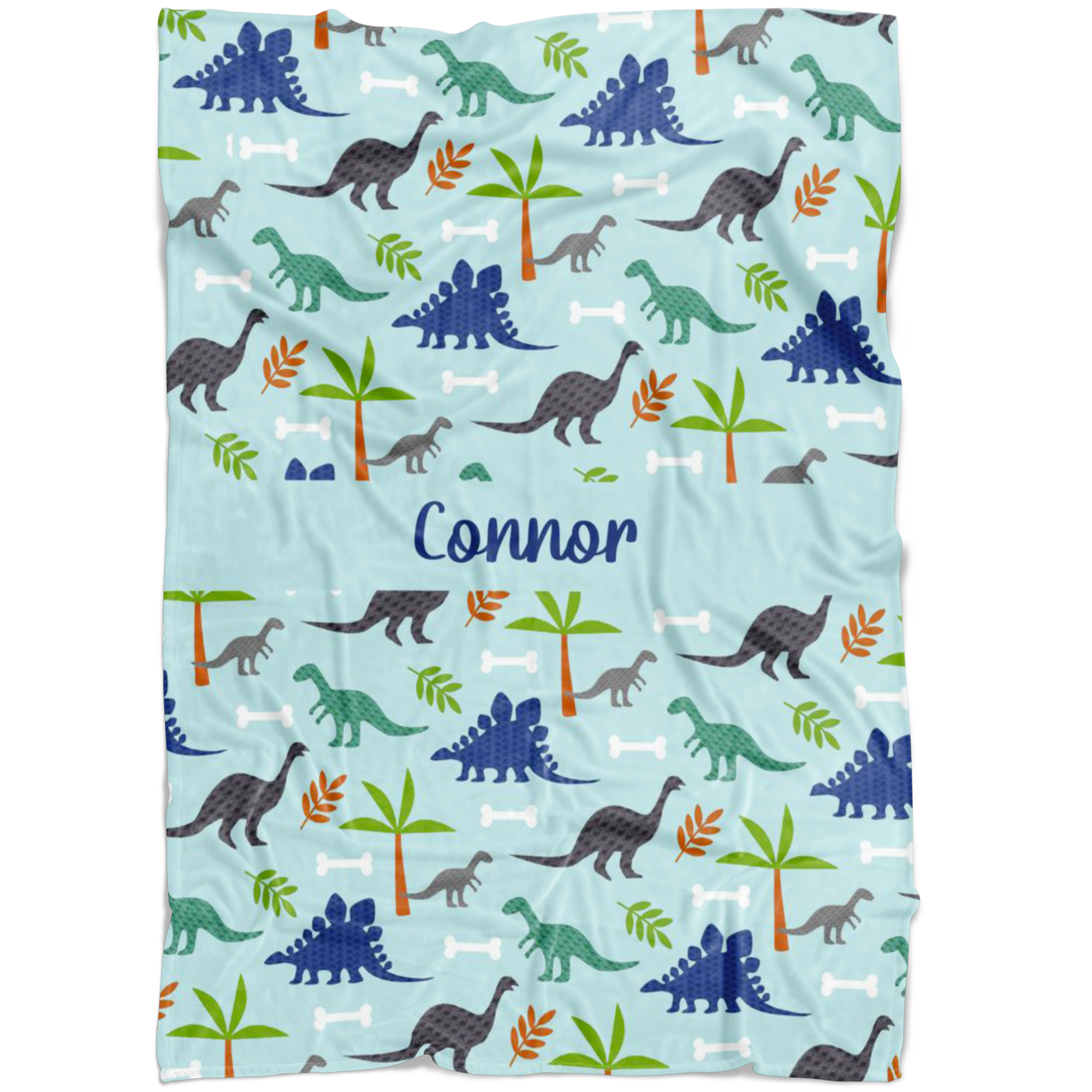 Connor Dino World Blanket