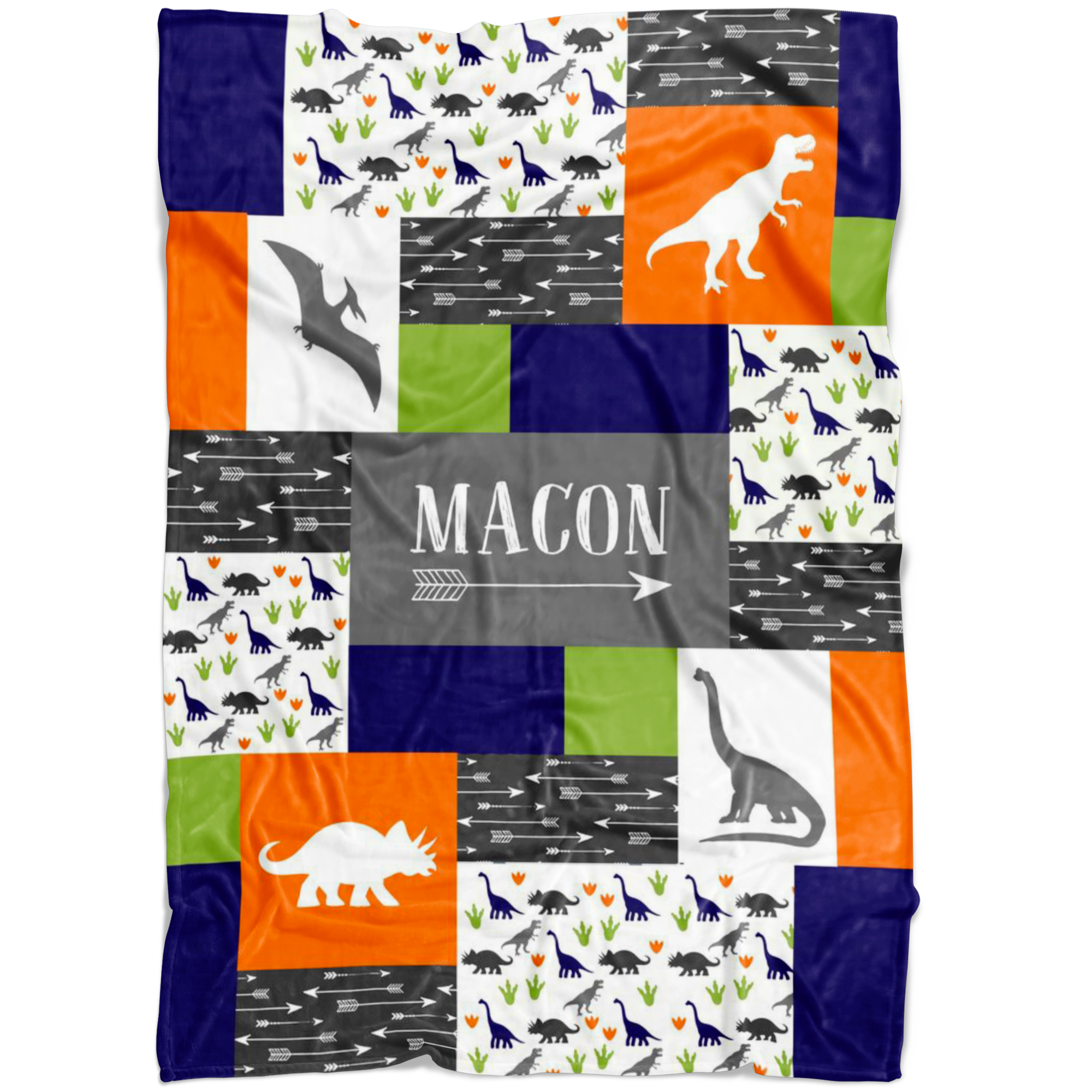 Macon Dino Blanket