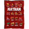 Nathan Construction Blanket Red
