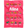 Alina Construction Blanket Pink