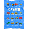 CAYSEN Construction Blanket Blue