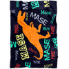Dinosaurs T-Rex Personalized Name Blanket for Boys, Kids - MASE