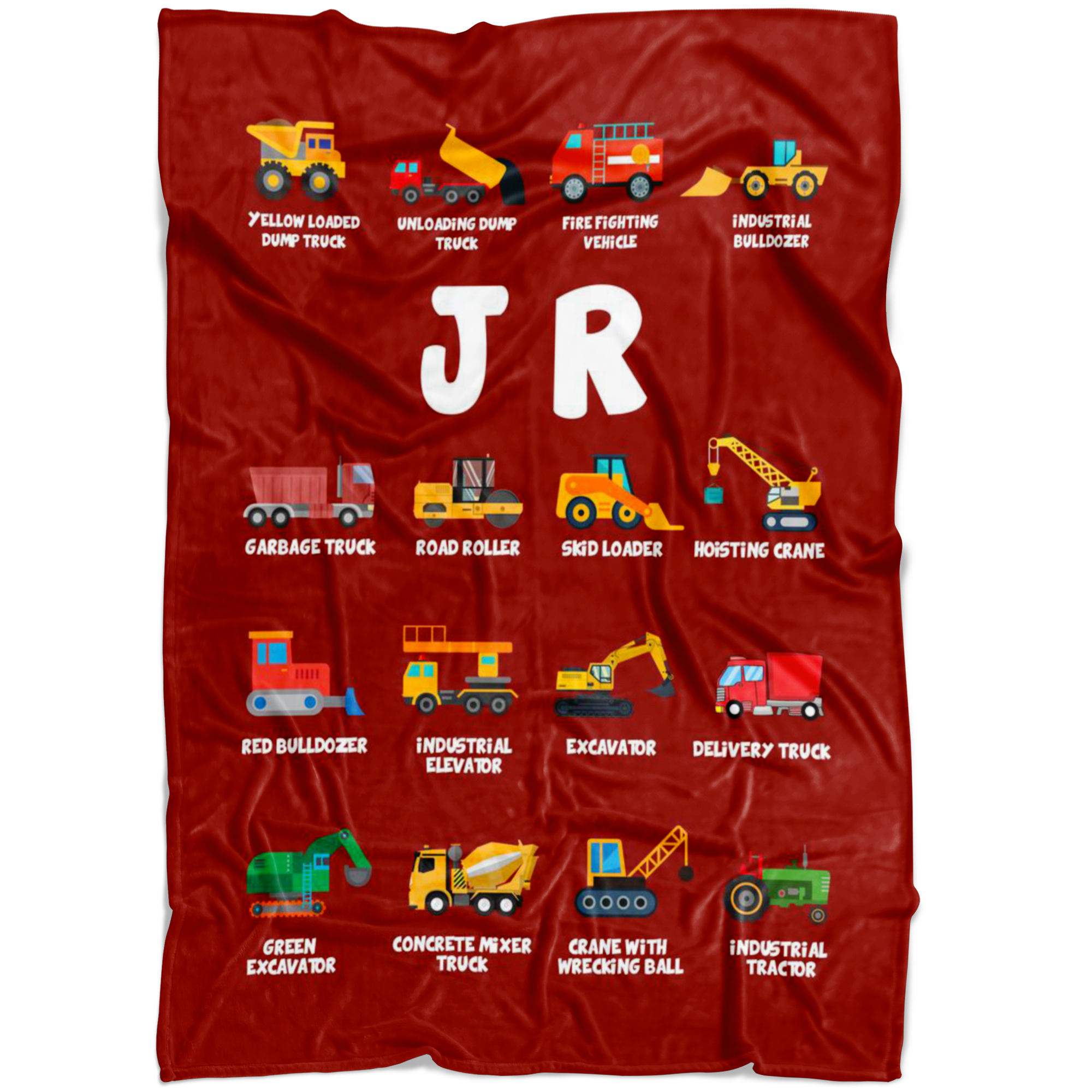 JR Construction Blanket Red