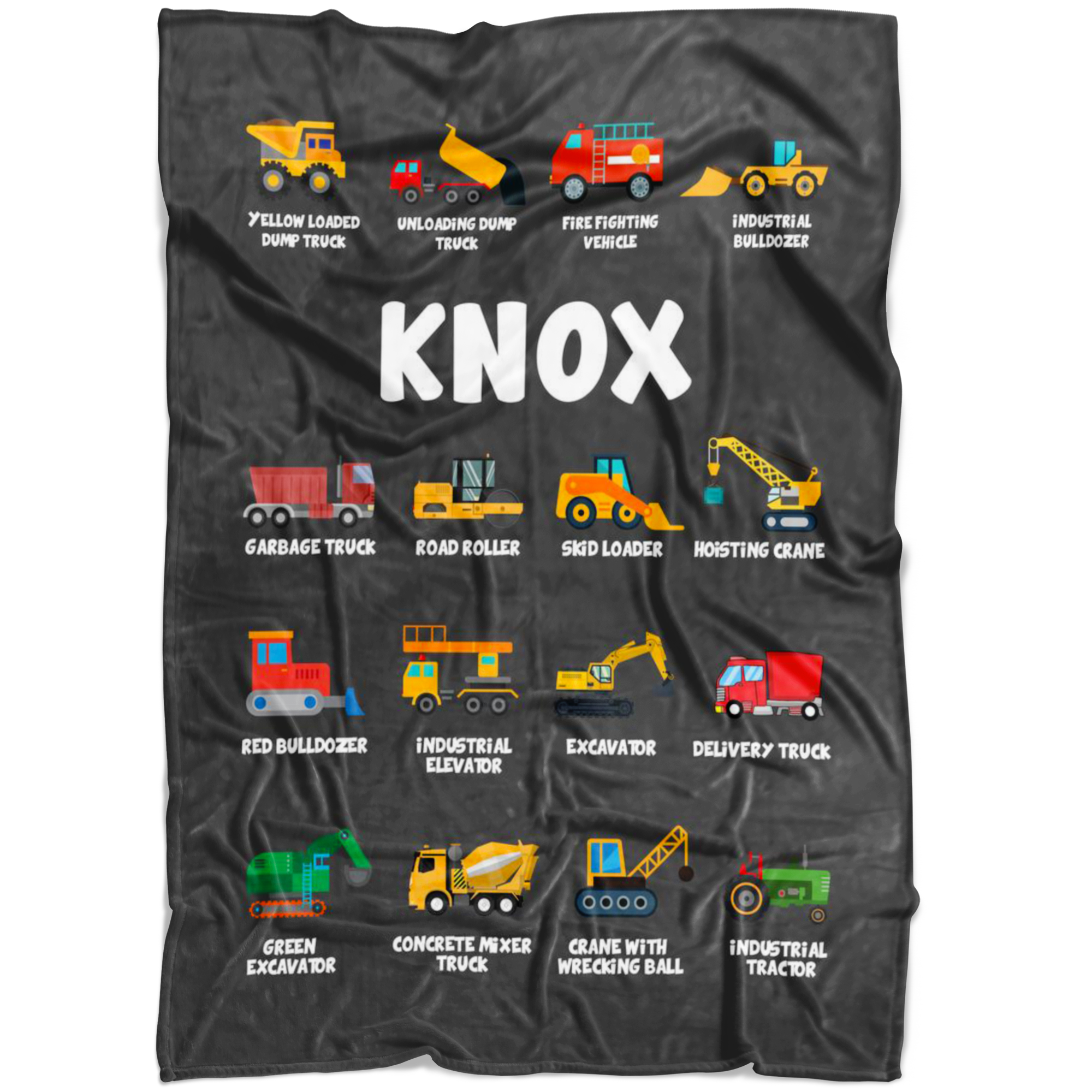Knox Construction Blanket Grey